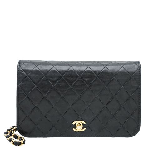 chanel wallet on chain turnlock full flap